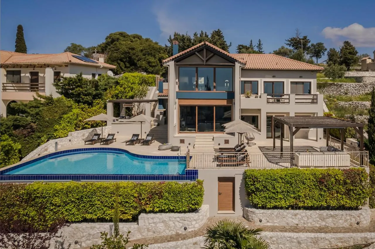 Luxury Villa Karmaniolos Fiskardo Kefalonia