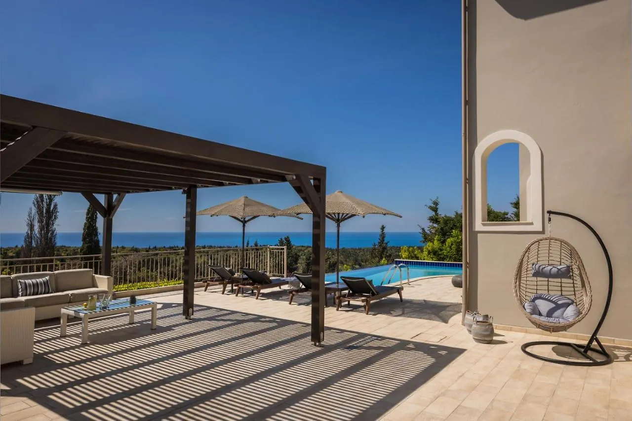 Luxury Villa Karmaniolos Fiskardo Kefalonia יוון