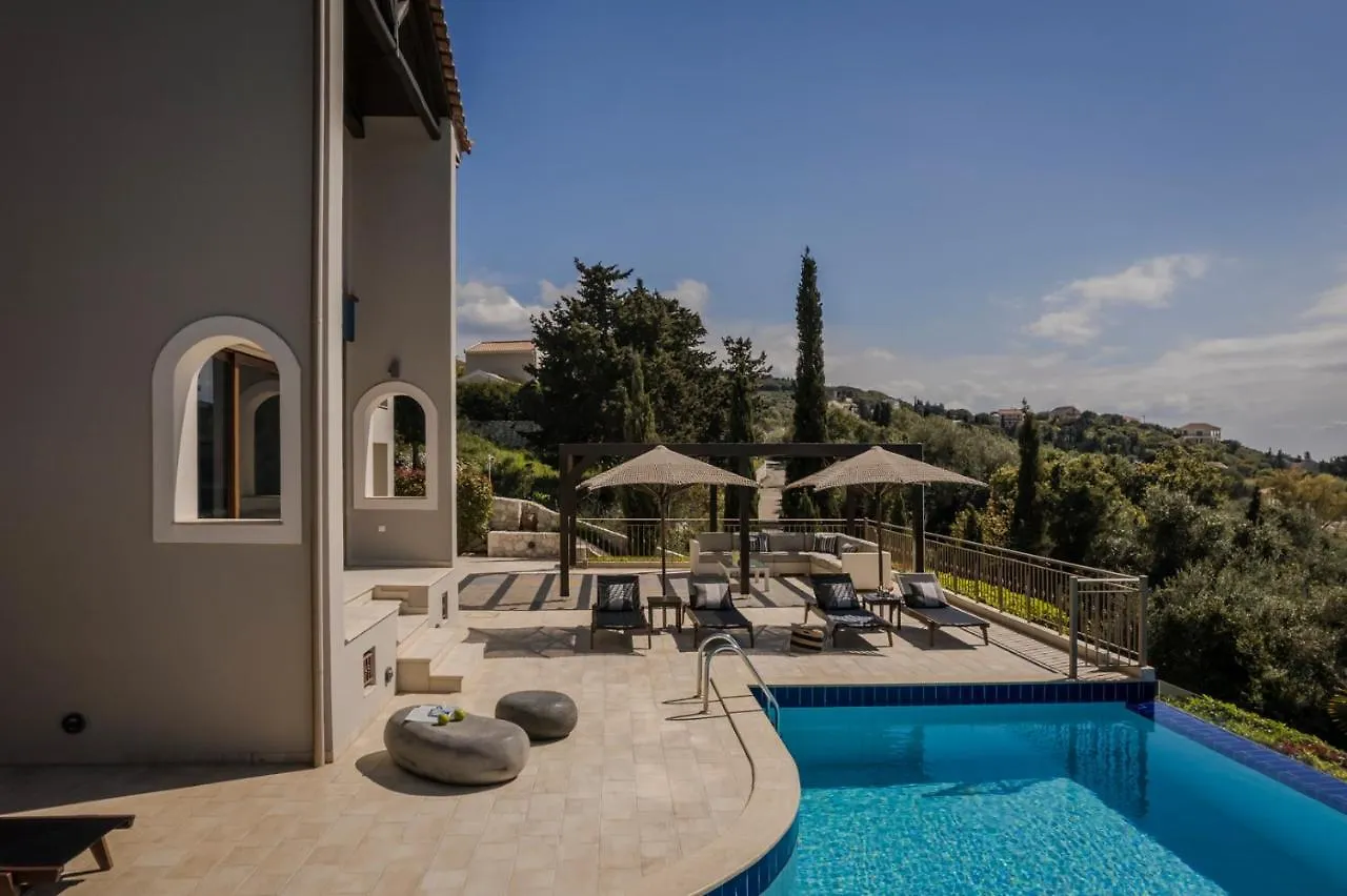 Luxury Villa Karmaniolos Fiskardo Kefalonia 0*,  יוון